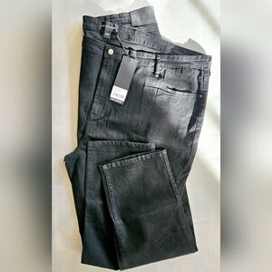 Good Counsel Stretch Black Denim Jeans, 56 Waist, 5XL, 6XL, NWT